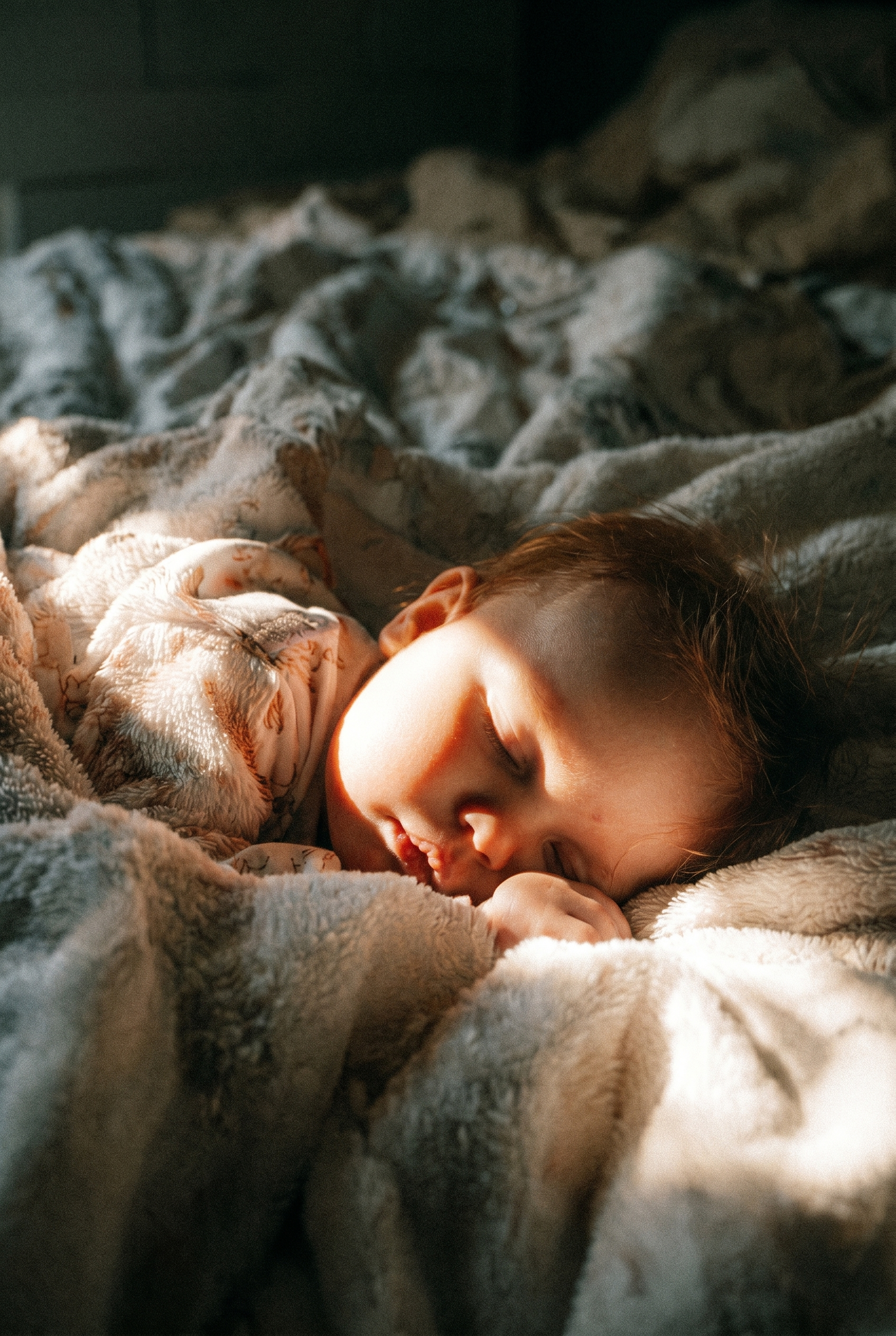 Bébé endormi paisiblement